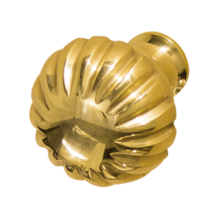 Türknauf poliert Messing gold zeitloses Design